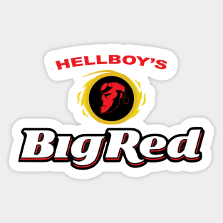 Big Red Sticker